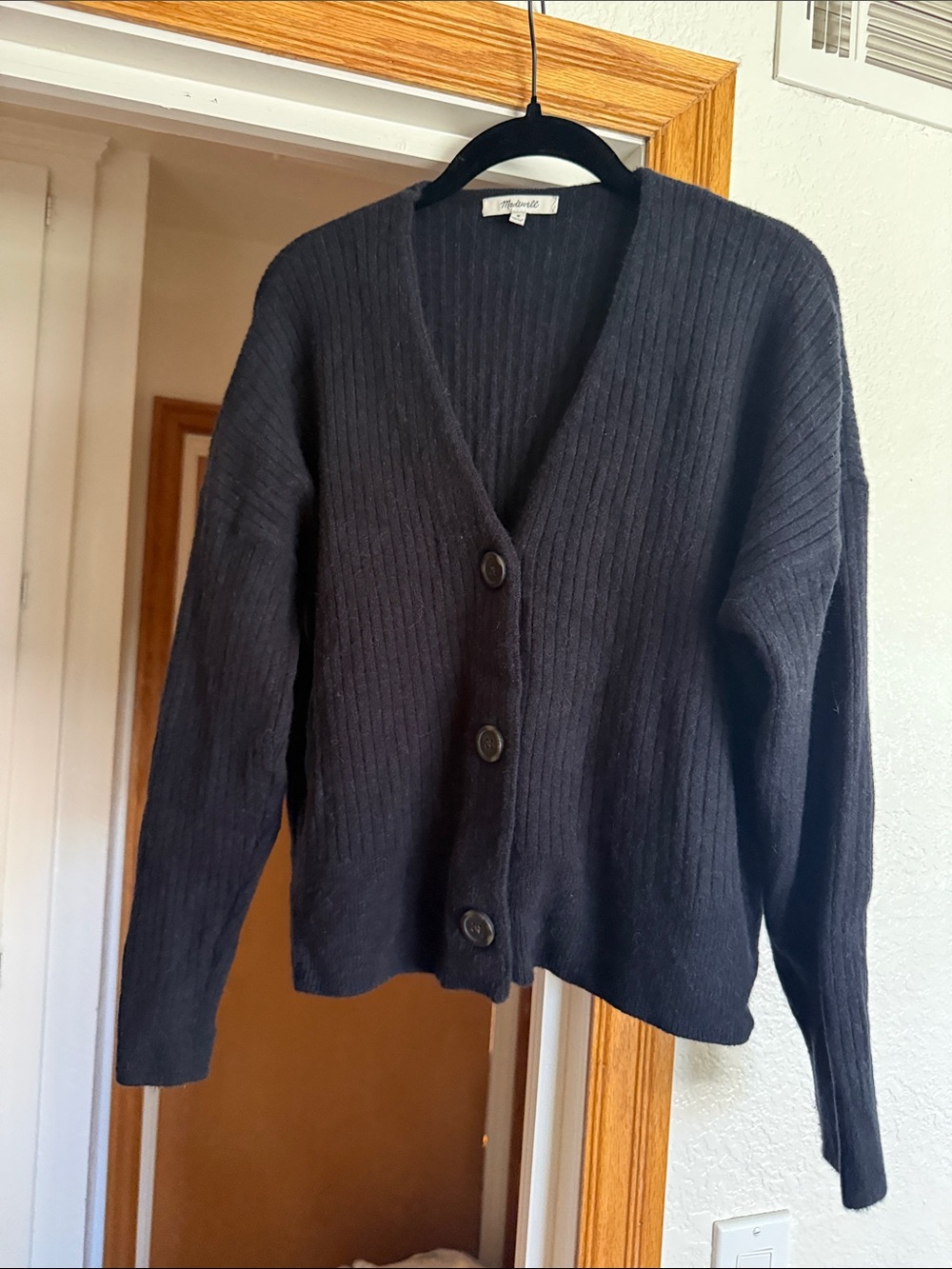 Madewell Black Cardigan